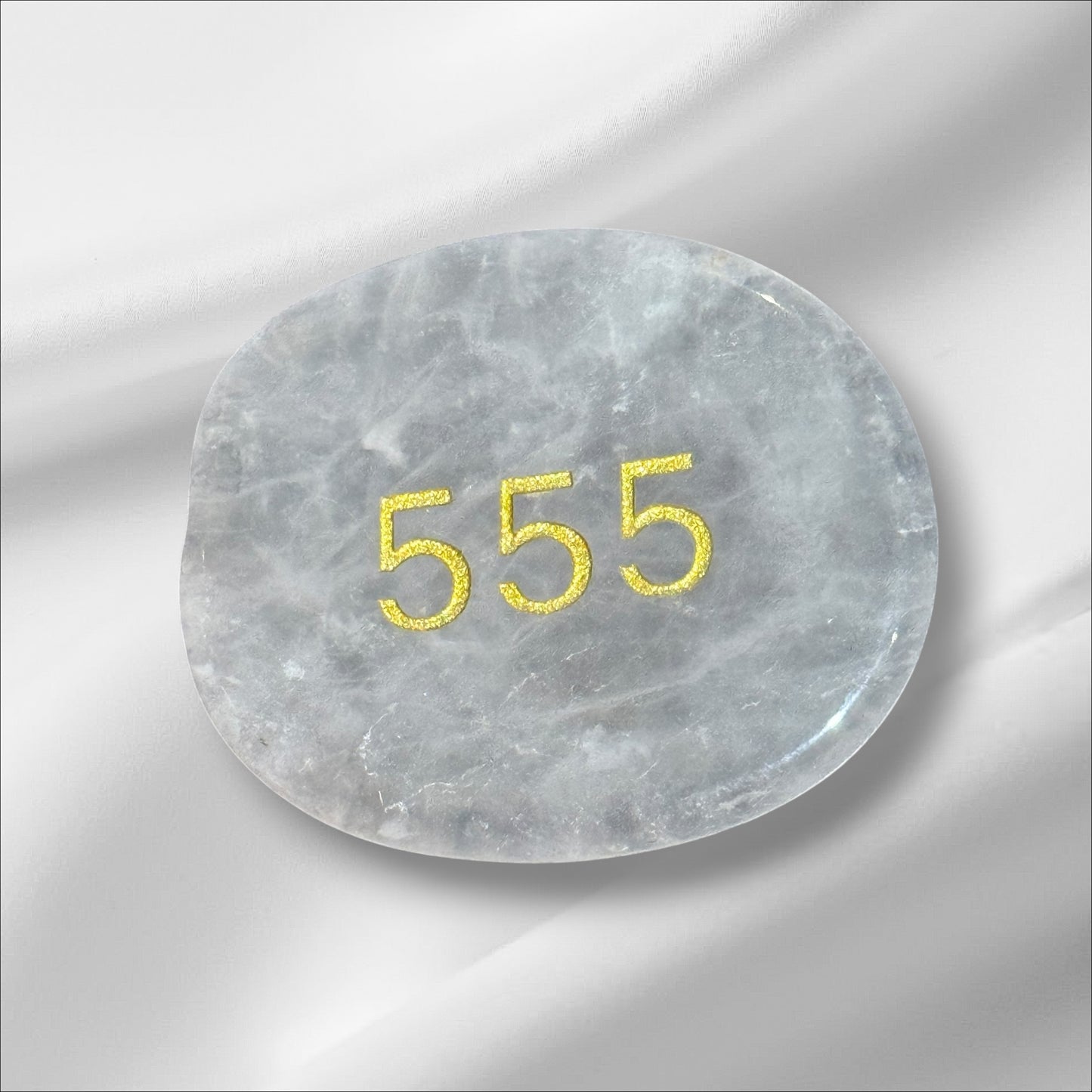Rose Quartz Worry Stone - 555