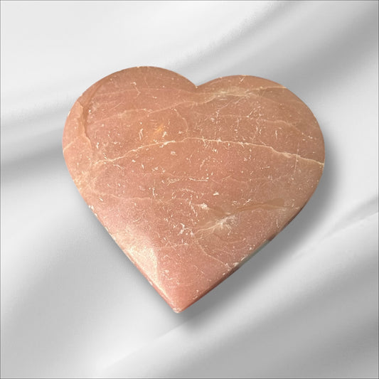 Pink Opal Heart