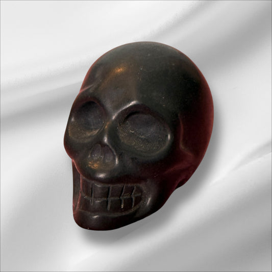 Shungite Skull