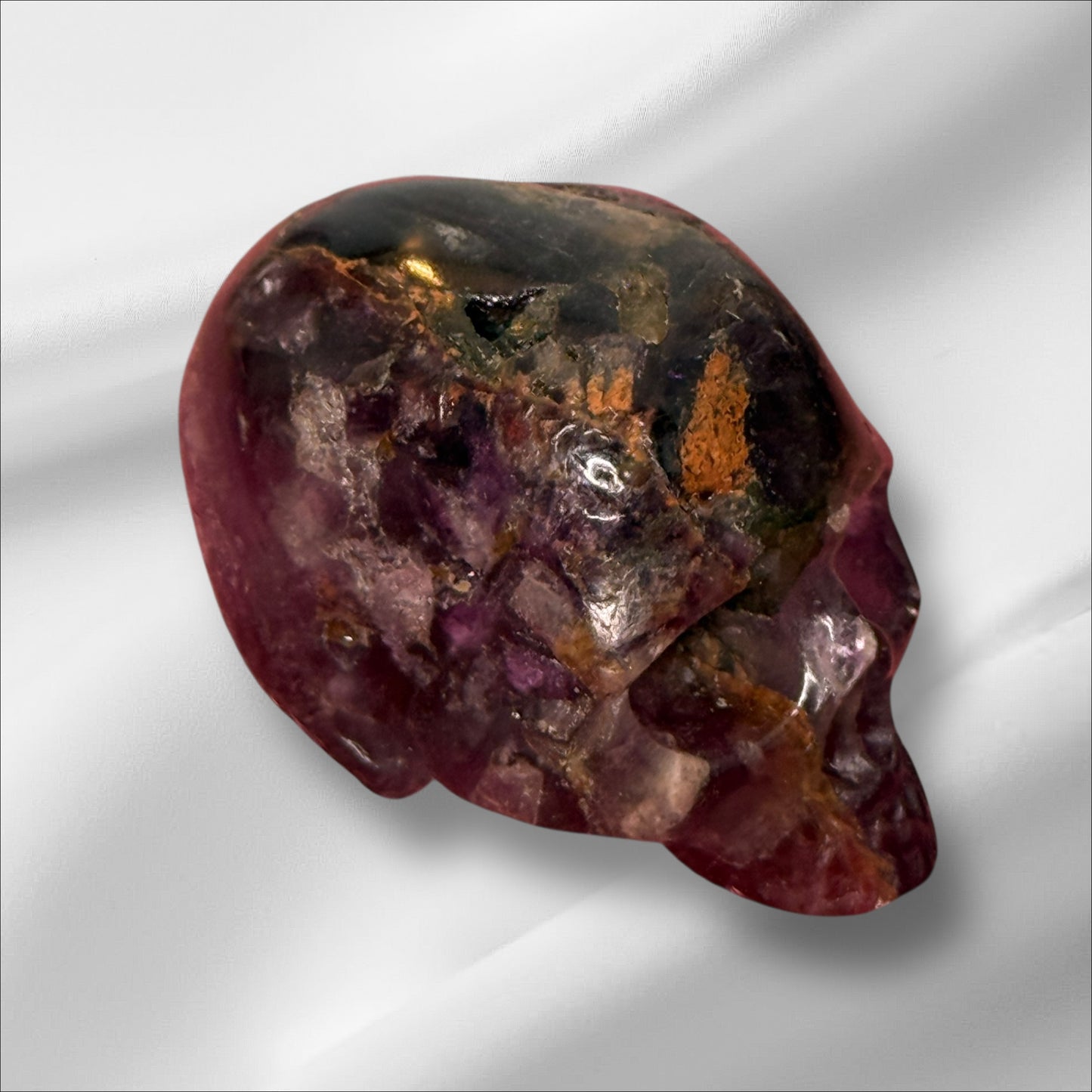 Fluorite Skull
