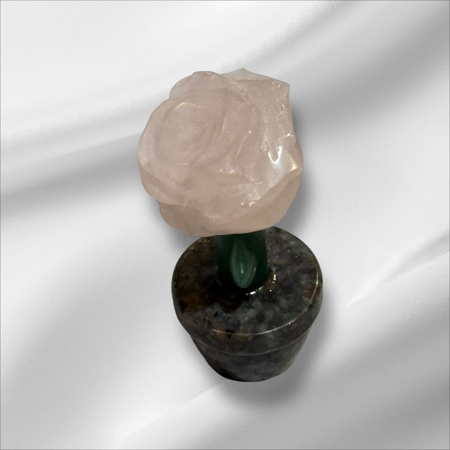 Skull Rose Quartz Yooperlite