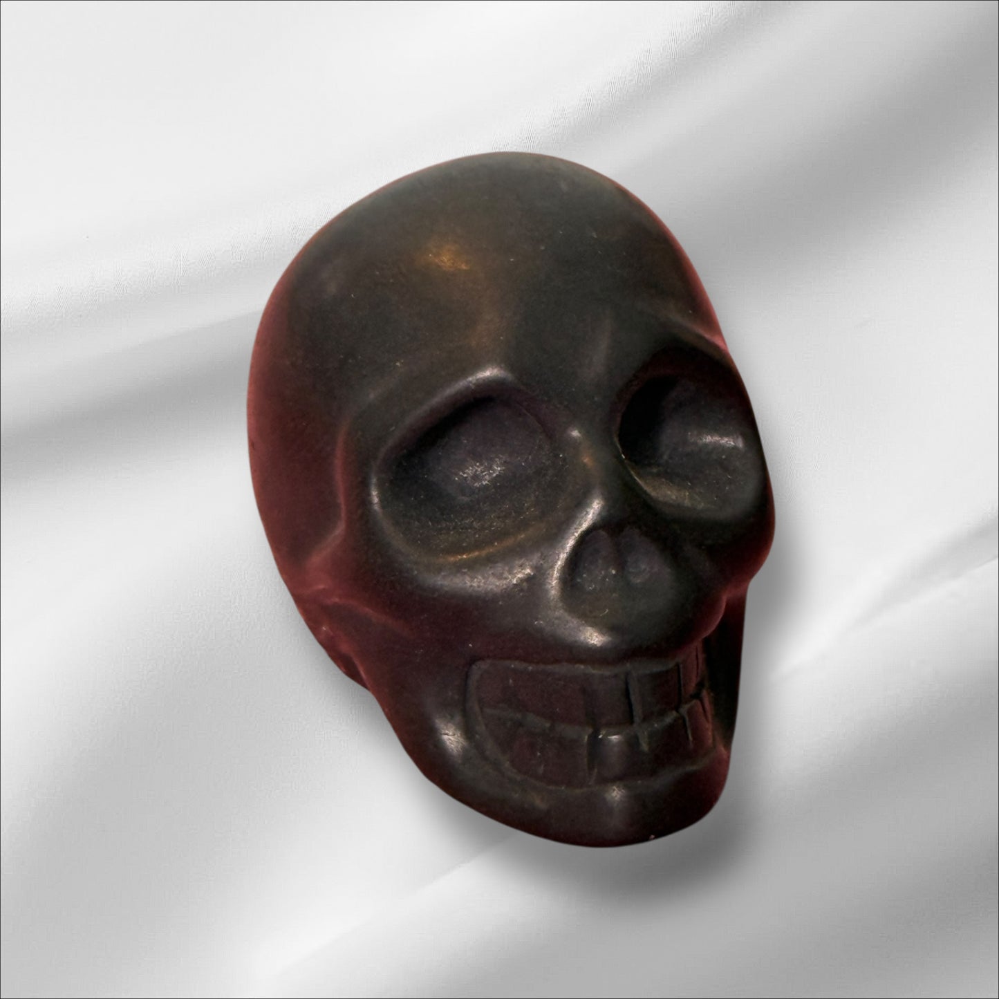 Shungite Skull