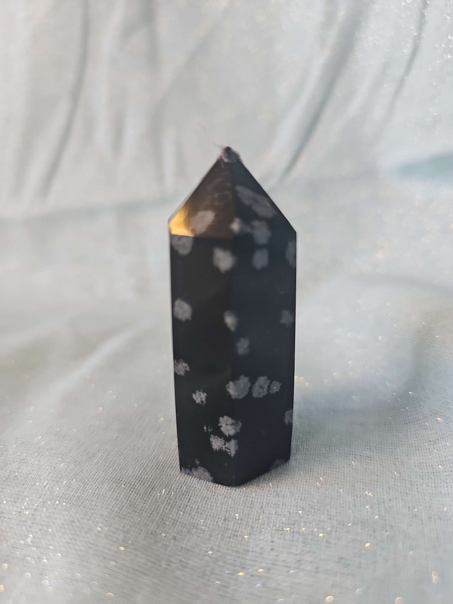 Snowflake Obsidian #A19 image 0