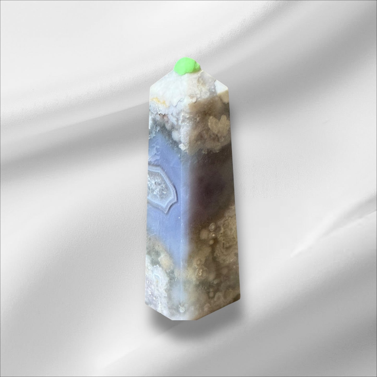 C12-88 Blue Flower Agate