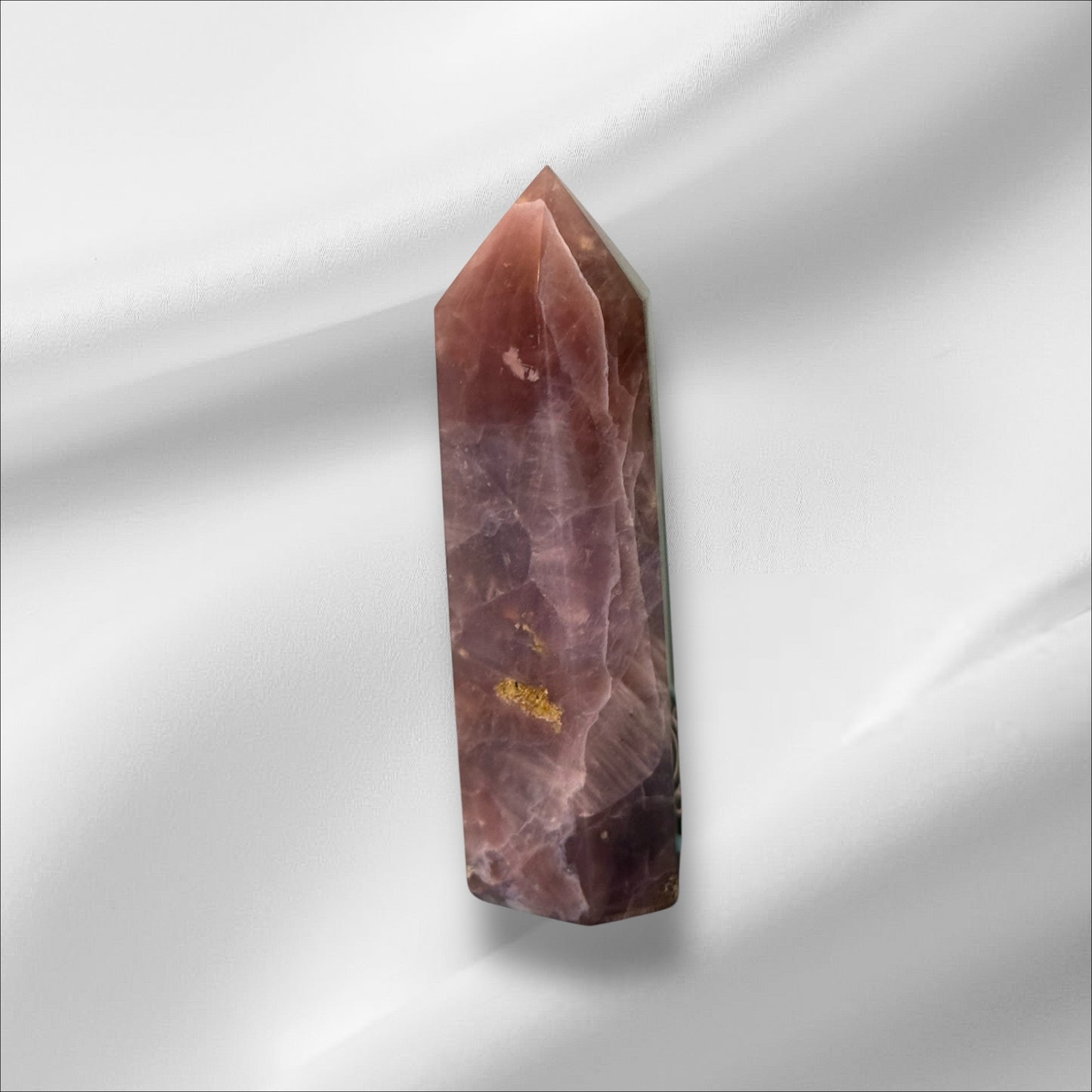 Lavender Rose Quartz Tower