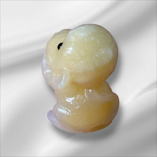 Yellow Calcite Monkey