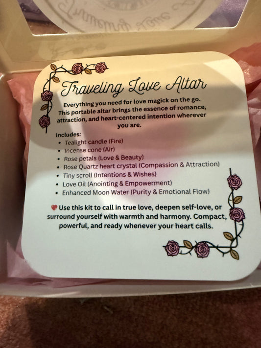 Traveling Love Alter Kit