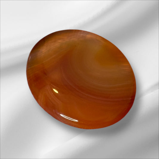 Carnelian Worry Stone