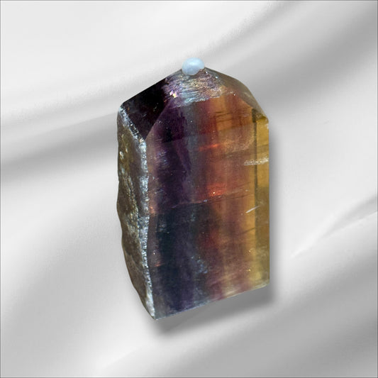 Candy Flourite Tower w/ Raw Edge