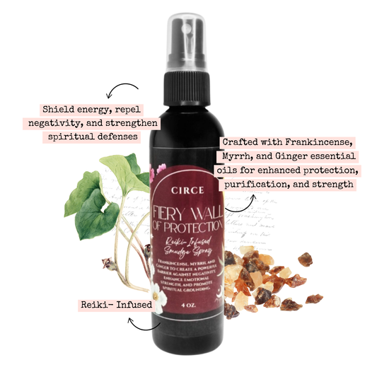Fiery Wall of Protection Smudge Spray - Block Negativity