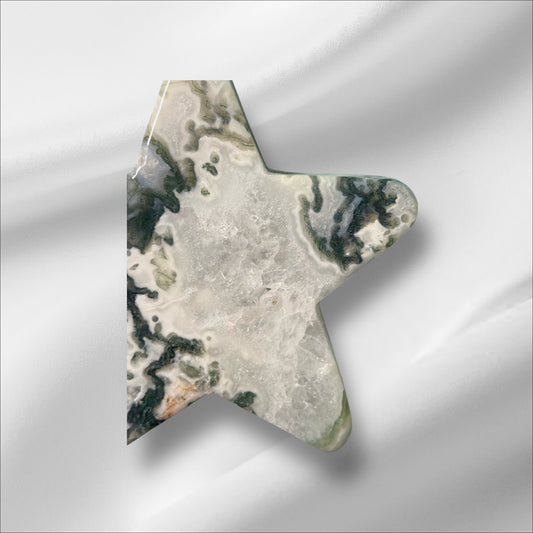 Moss Agate Star