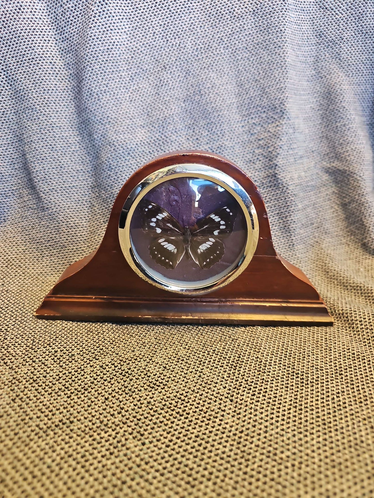 Wood Butterfly w/ Purple #610 image 0