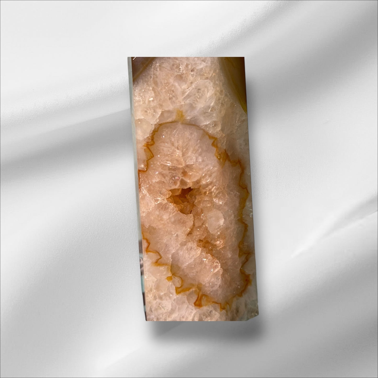 XL Carnelian + Quartz Tower