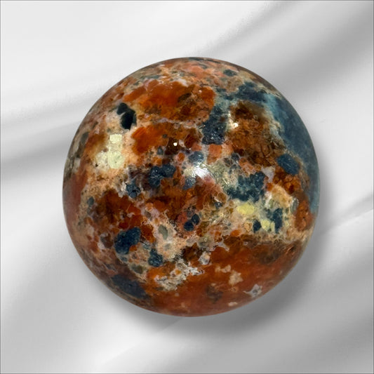 Sunstone with Blue Apatite