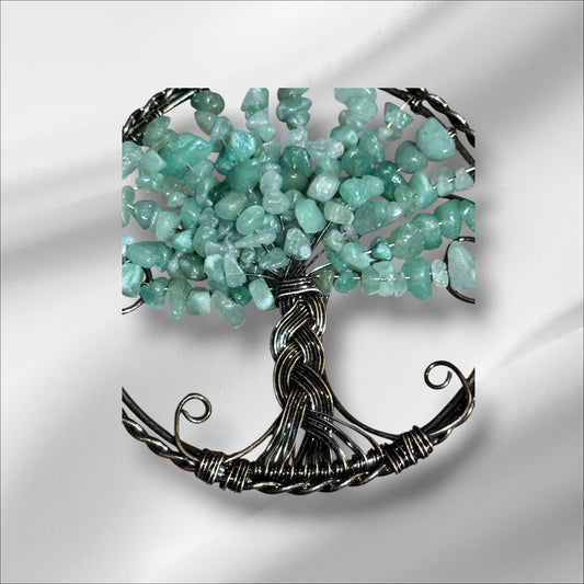 Green Adventurine Tree Hanger