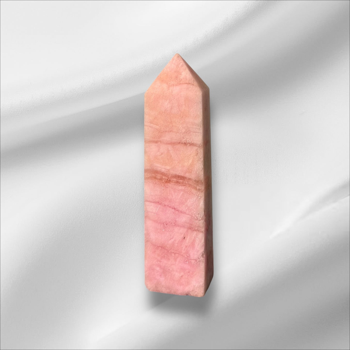 XL Pink Aragonite Tower