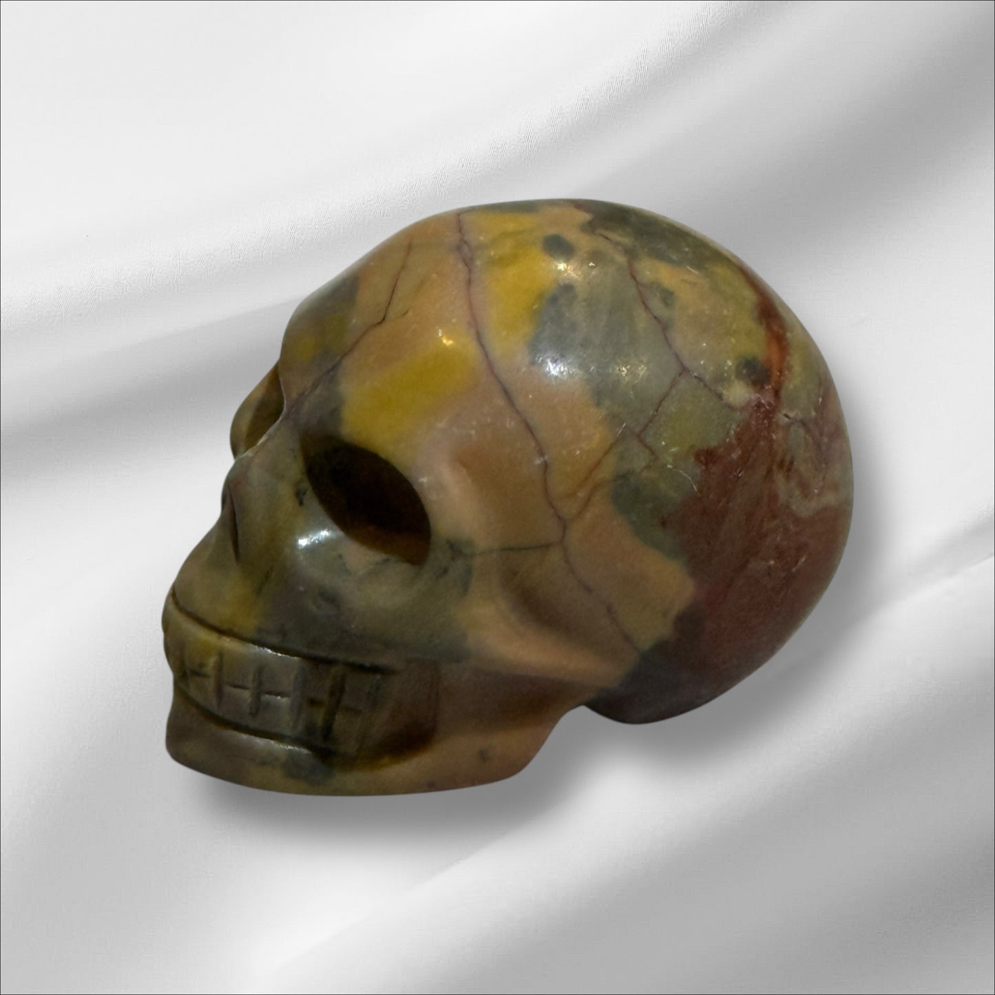 Cherry Creek Jasper Skull