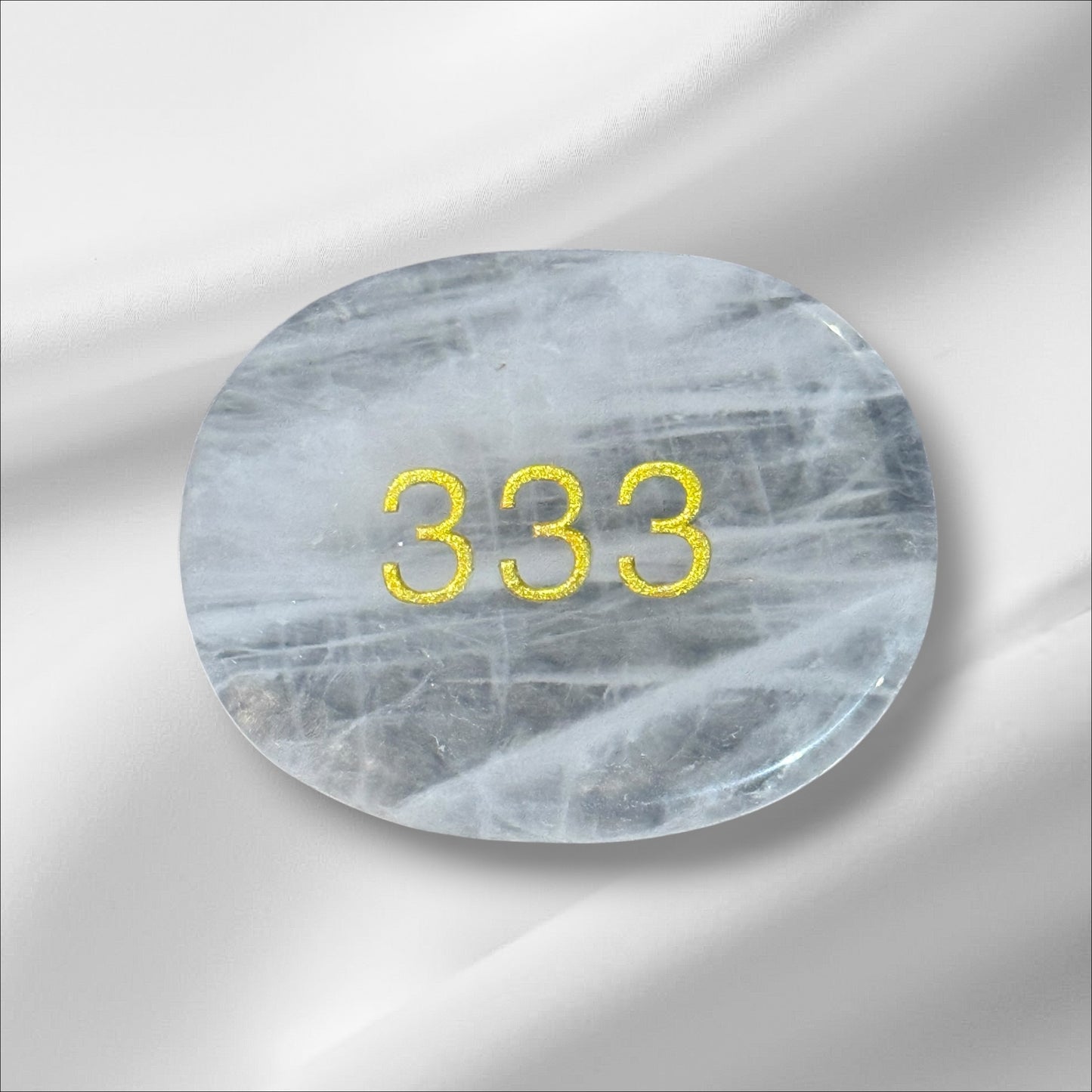 Rose Quartz Worry Stone - 333