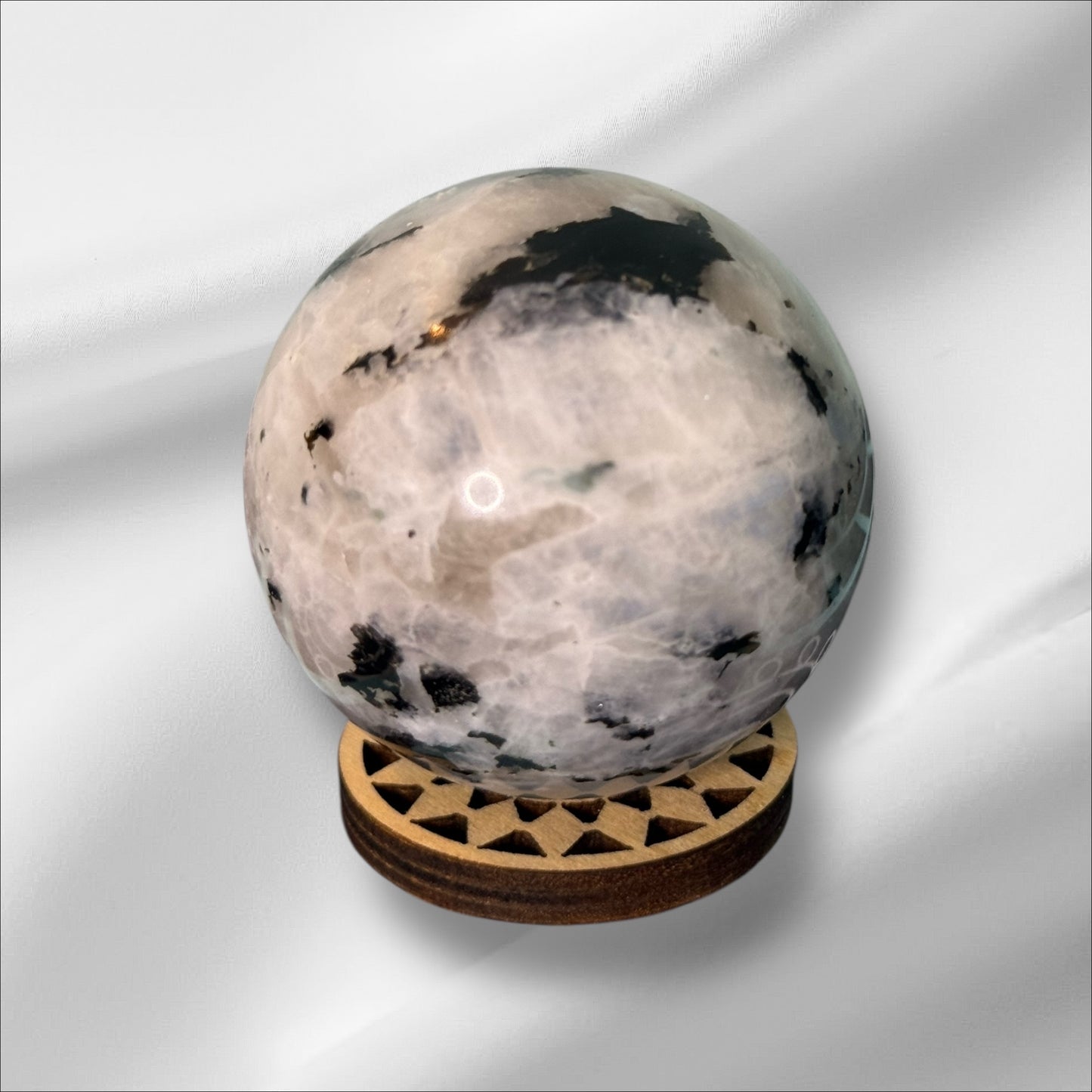 Rainbow Moonstone Sphere