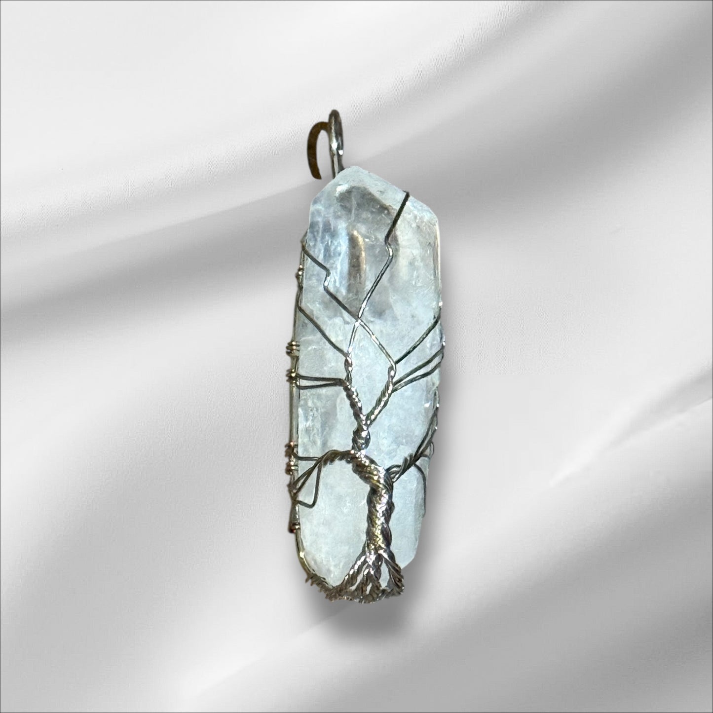 Wrapped Quartz Pendant No. 3