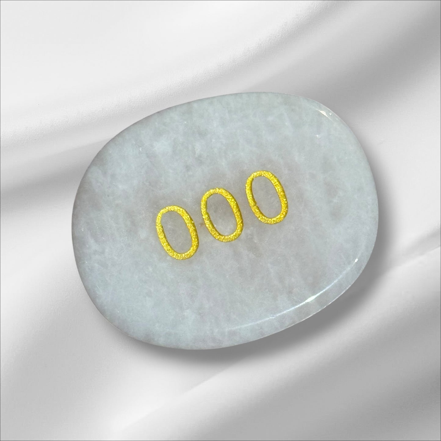 Rose Quartz Worry Stone - 000