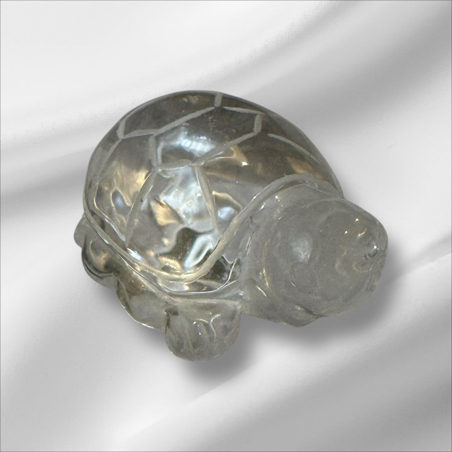 Clear Quartz Turtle
