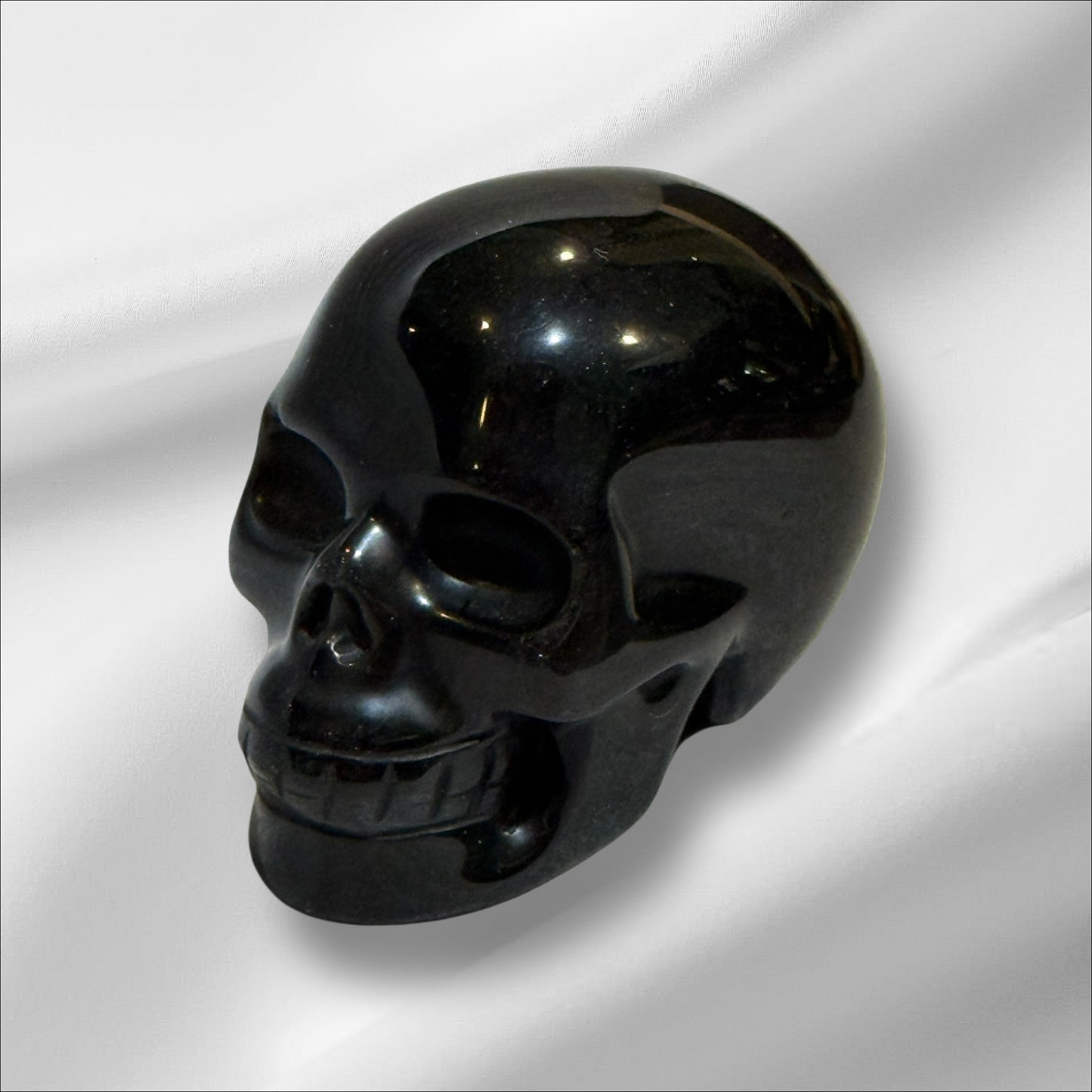 Sheen Obsidian Skull