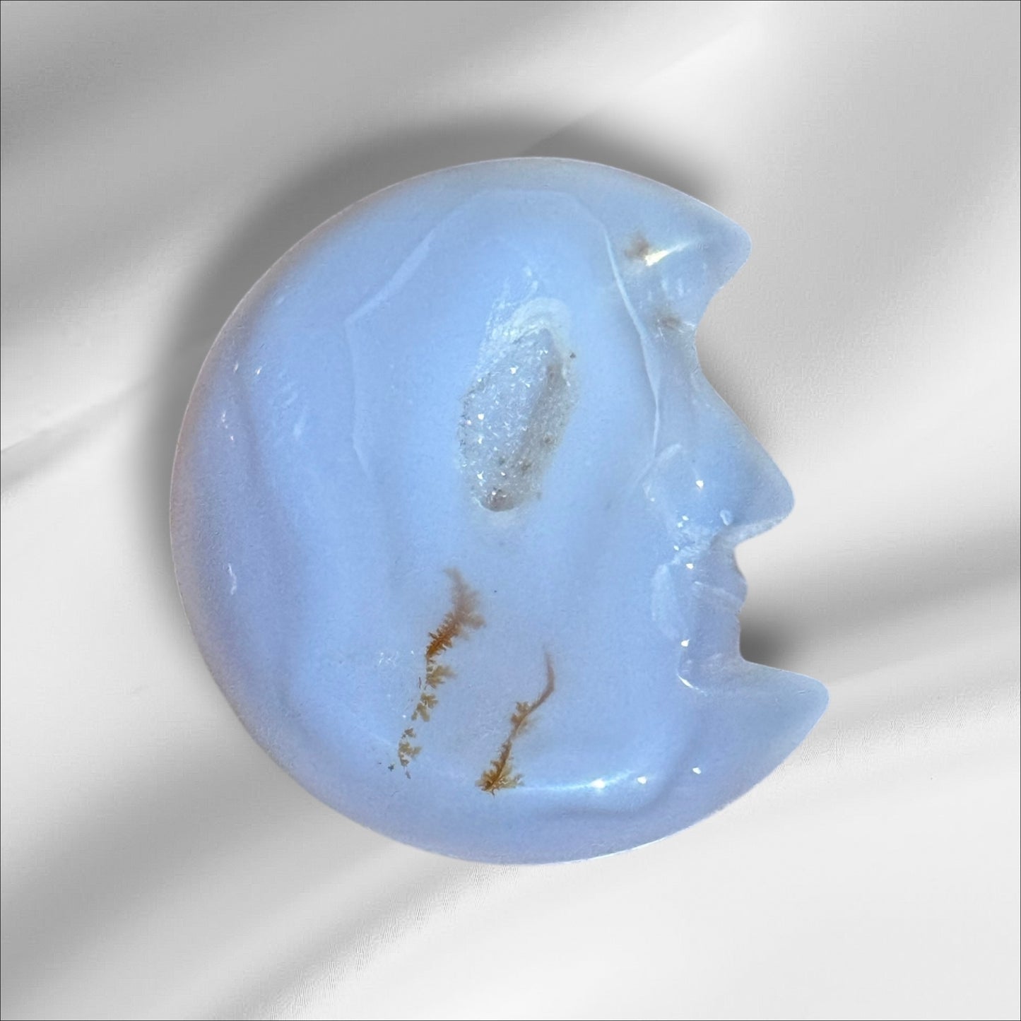 Agate Moon Face #2