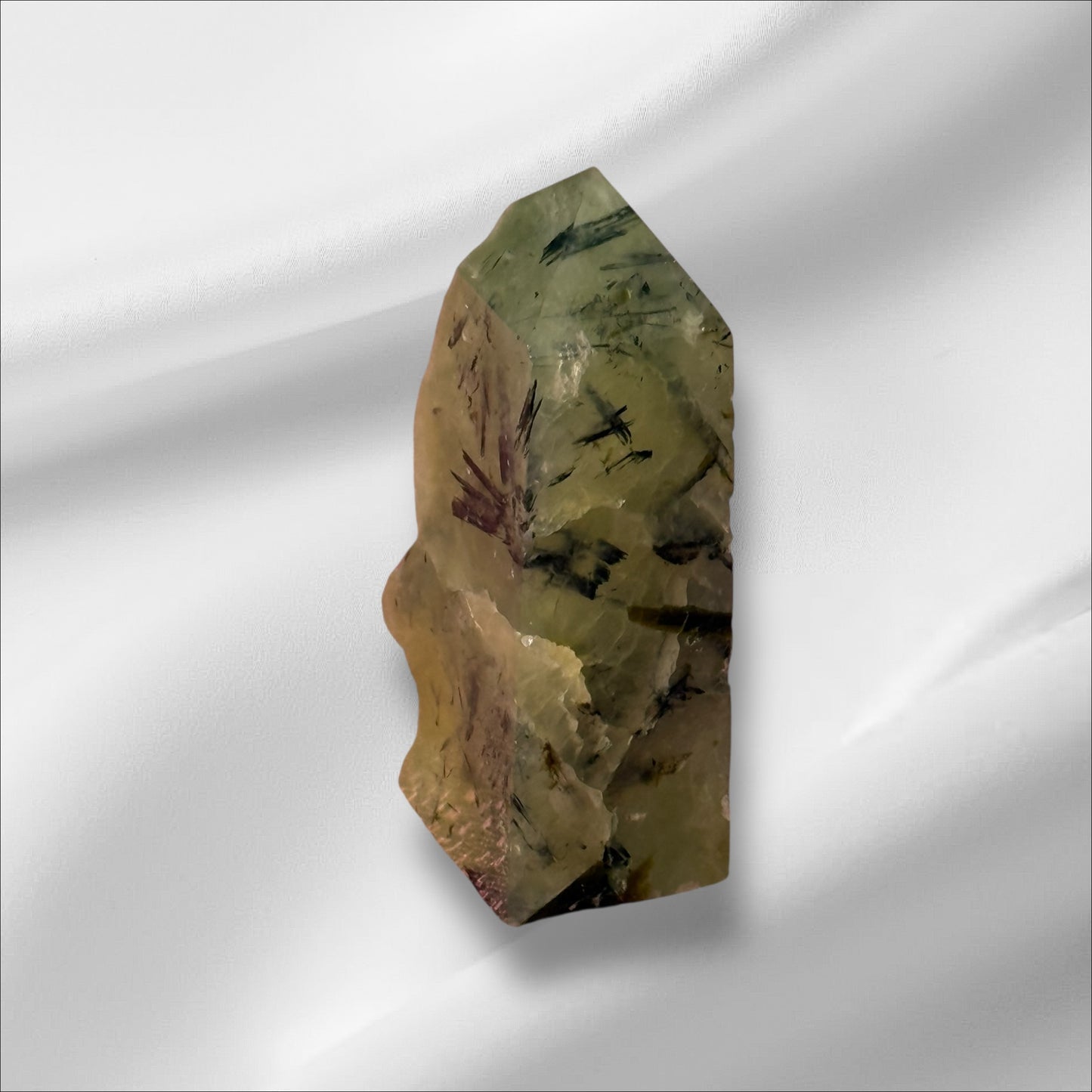 Prehnite Raw Edge Tower