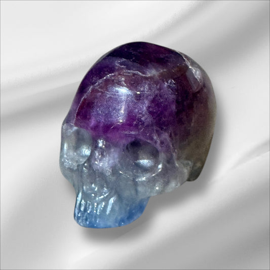 C12-73 Fluorite Skull