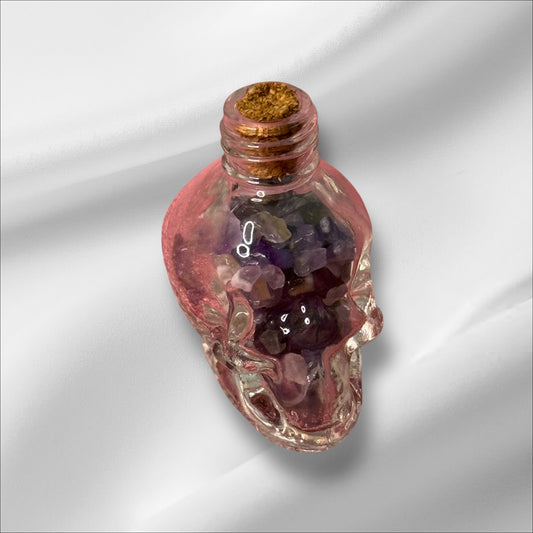 Amethyst Skull Jar #2