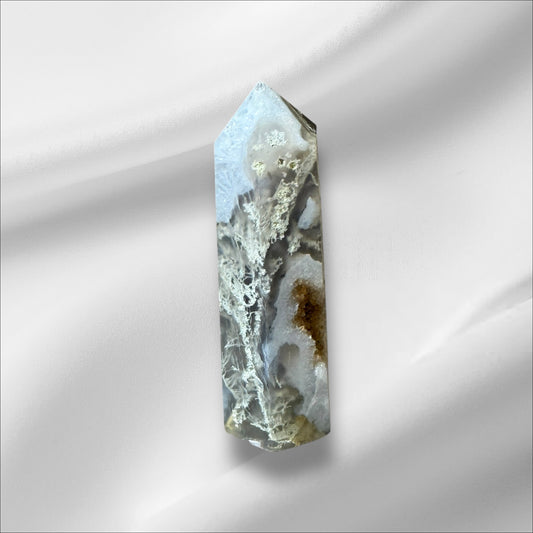 C12-93 Moss Agate with Druzy