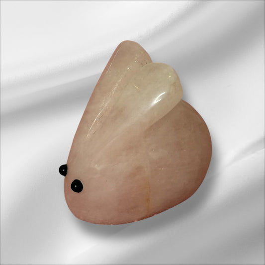 Rose Quartz Bunny #1