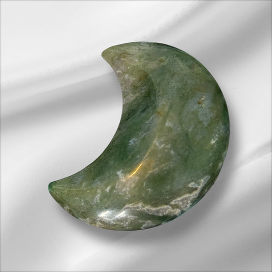 Moss Agate Moon
