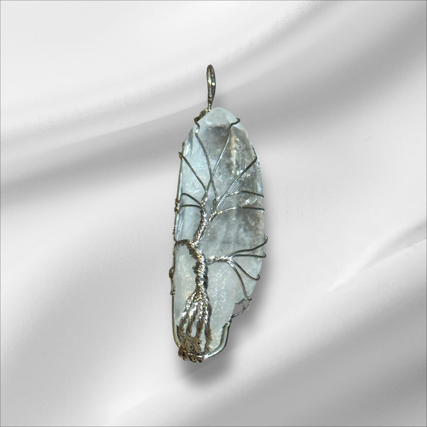Wrapped Quartz Pendant No. 1