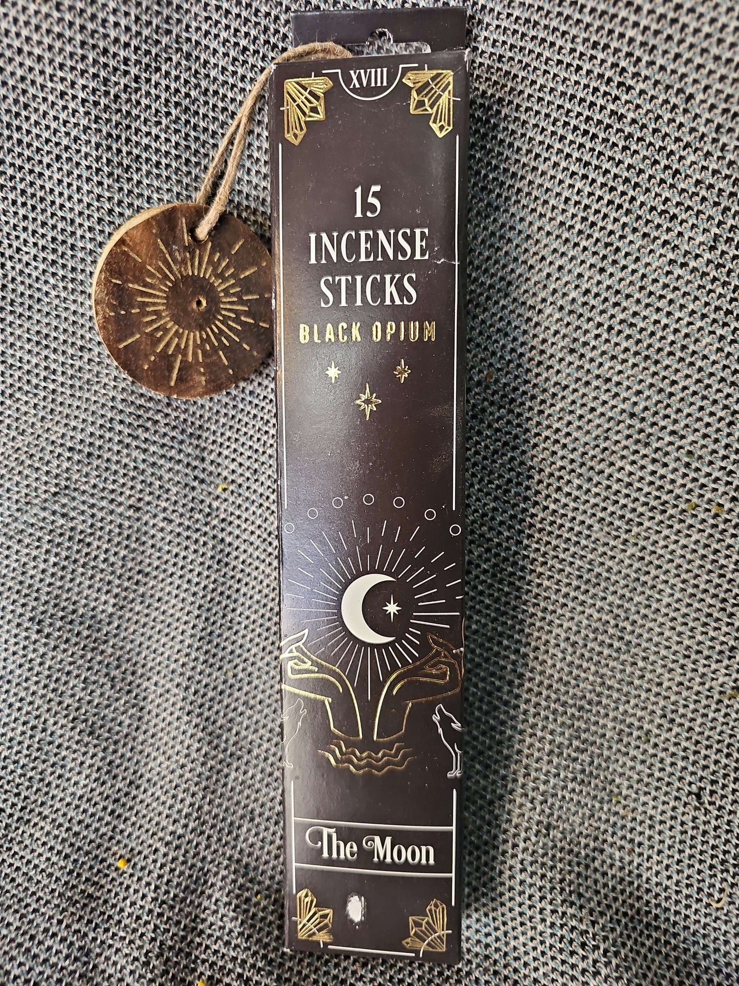 Black Opium Incense Sticks w/ Holder image 0