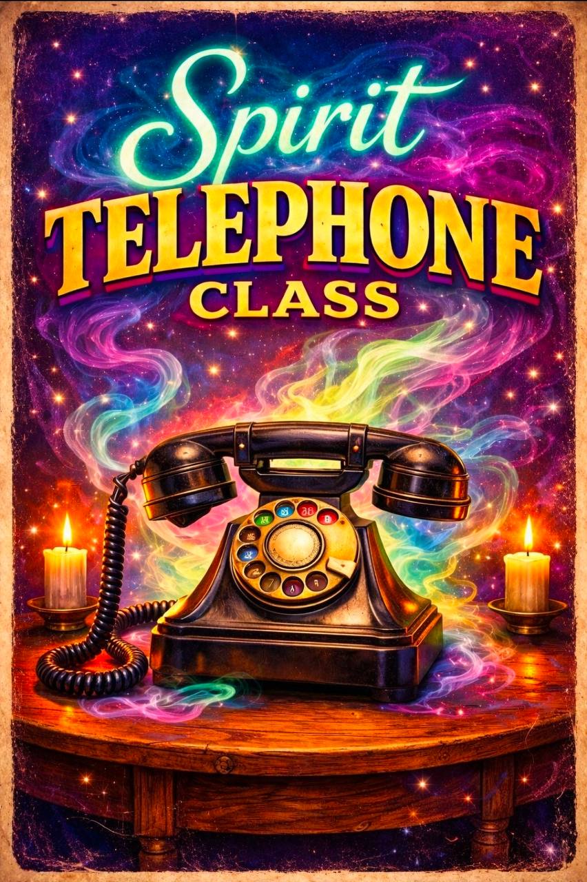 Spirit Telephone Class - 3-Part In-Person Series (Plus Recordings)