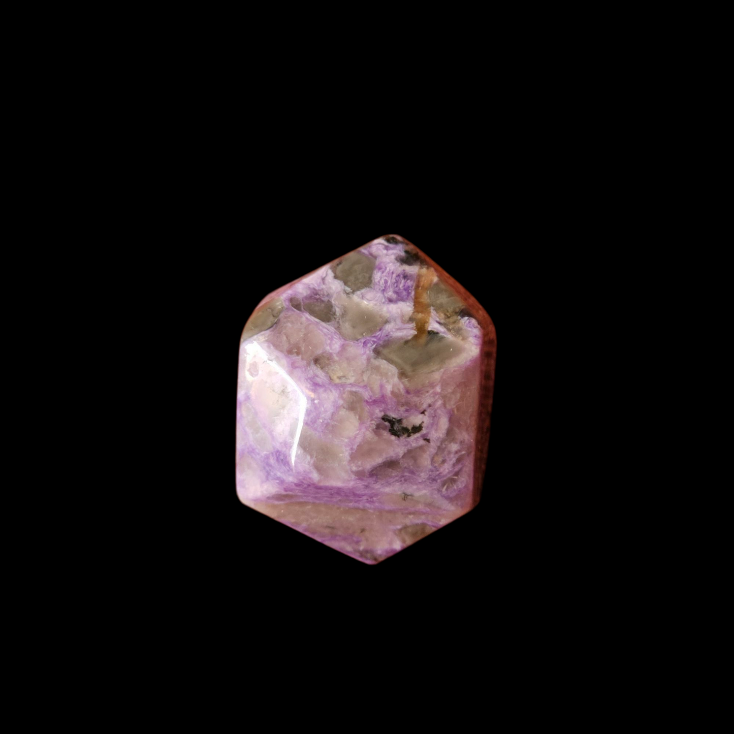Charoite Cube