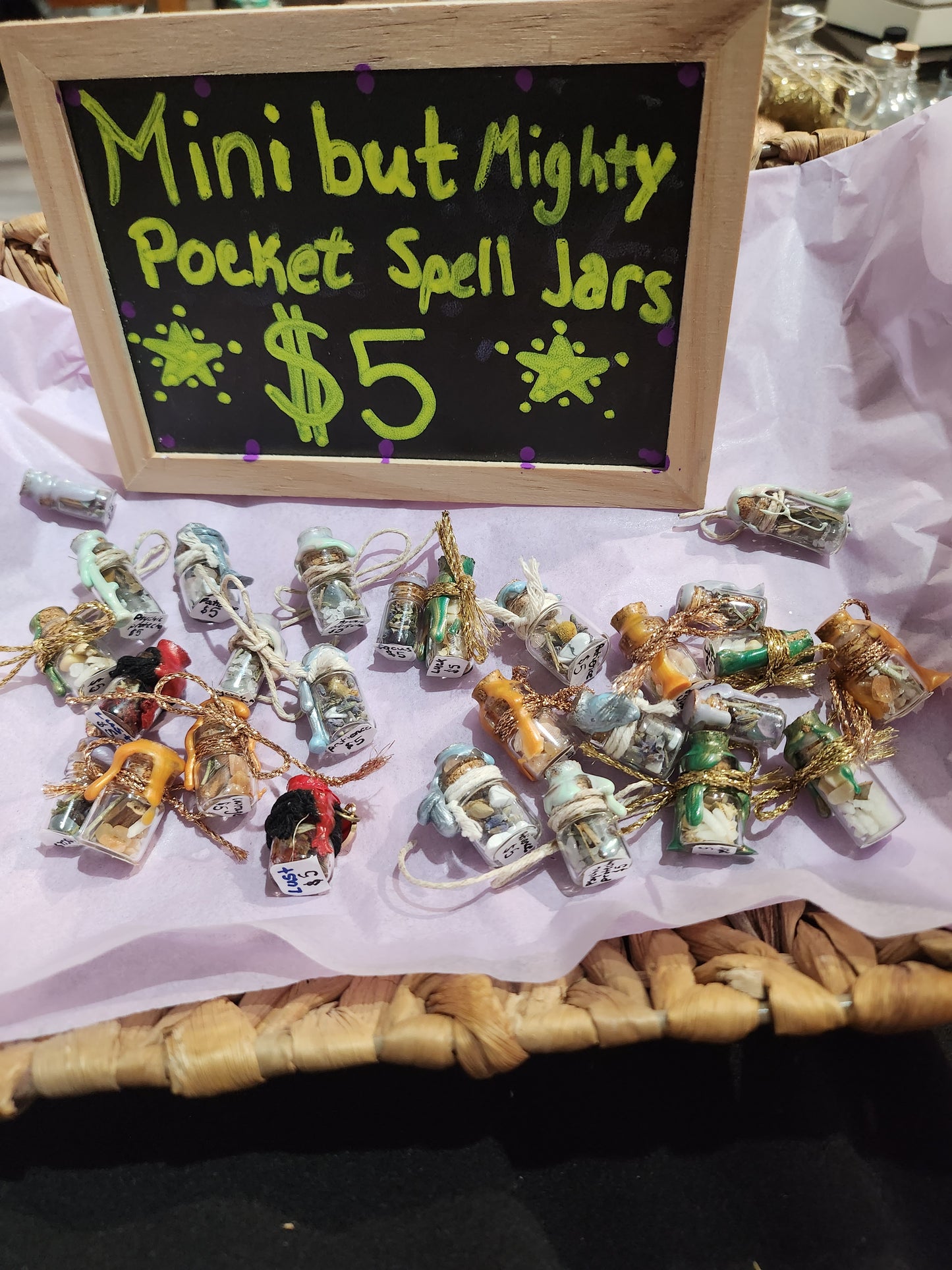Mini but Mighty Pocket Spell Jars