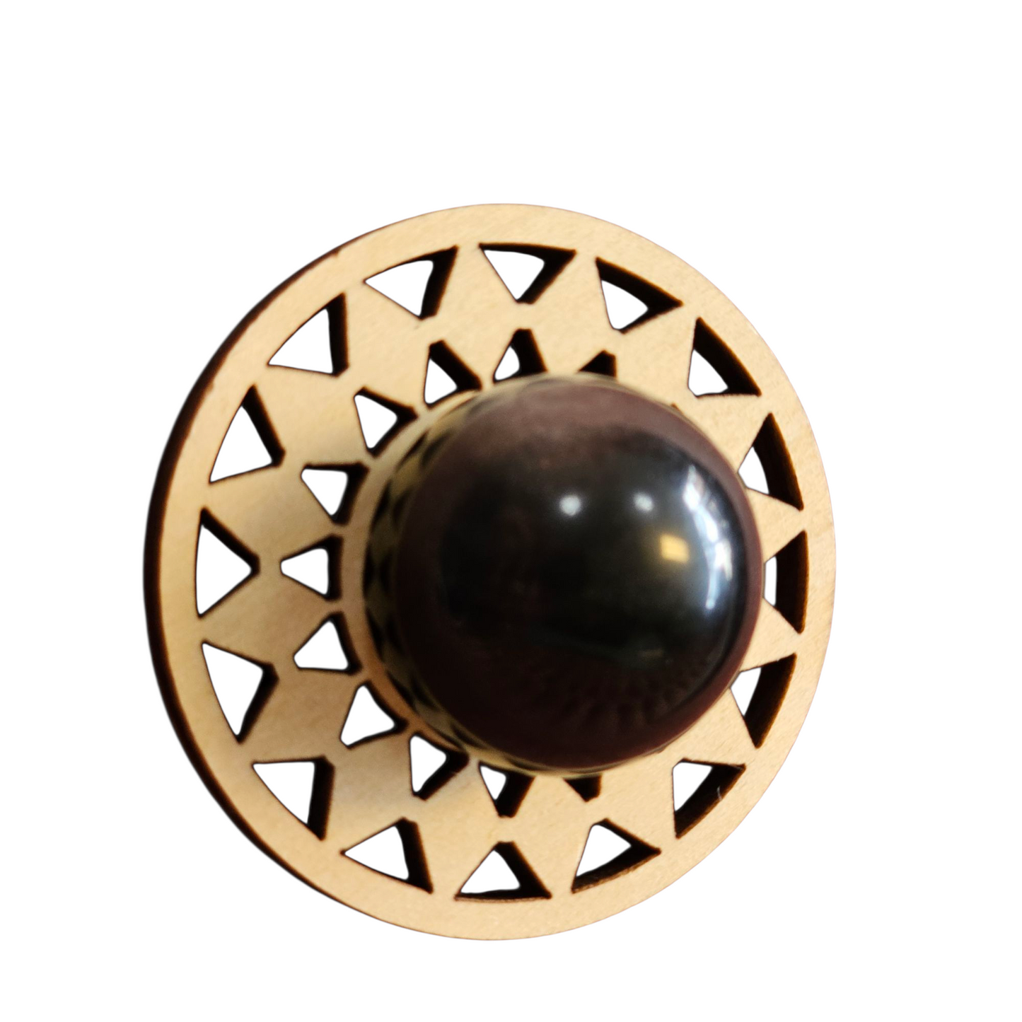 Silver Sheen Obsidian Sphere #2