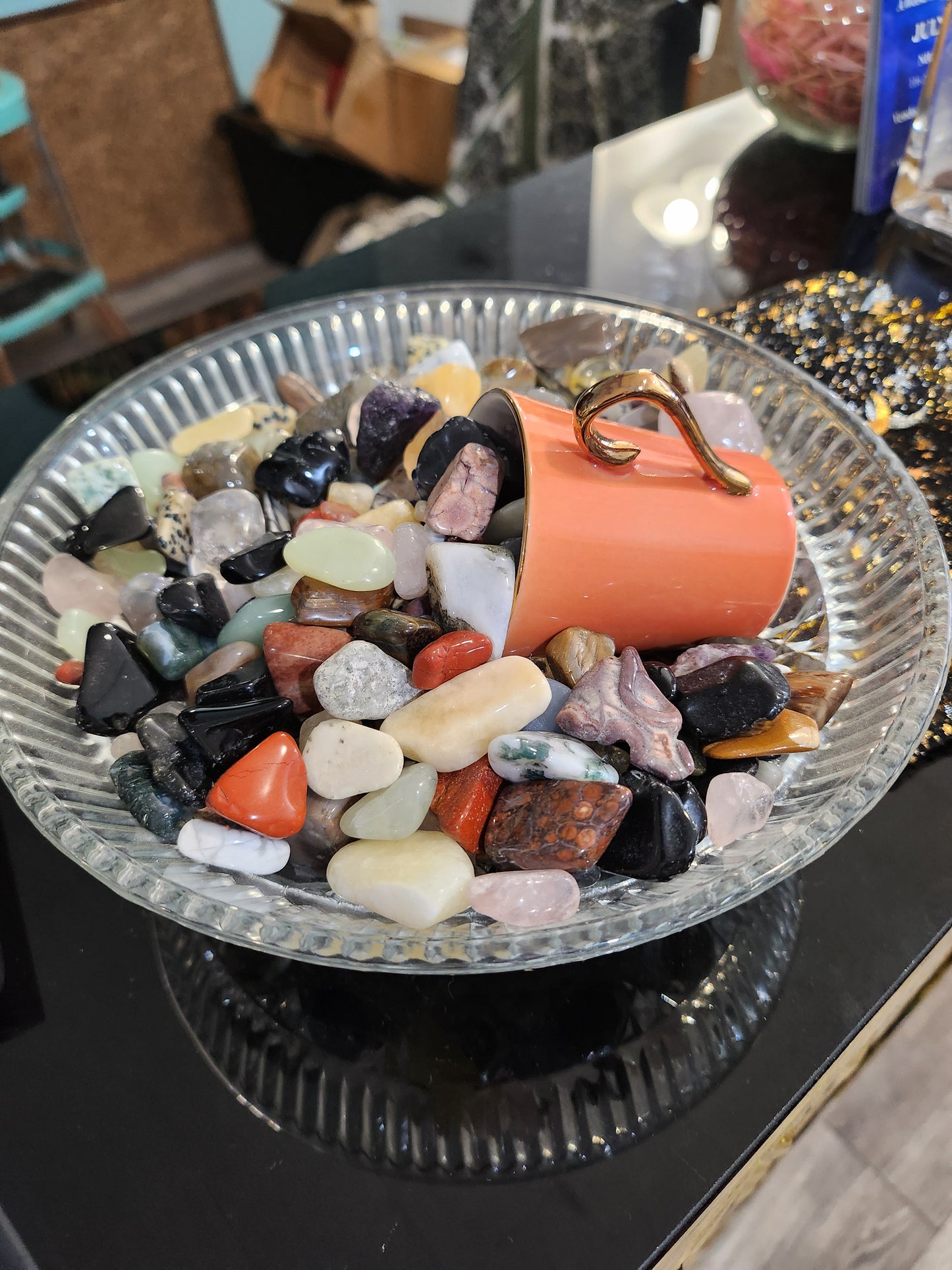 Crystal scoop assorted