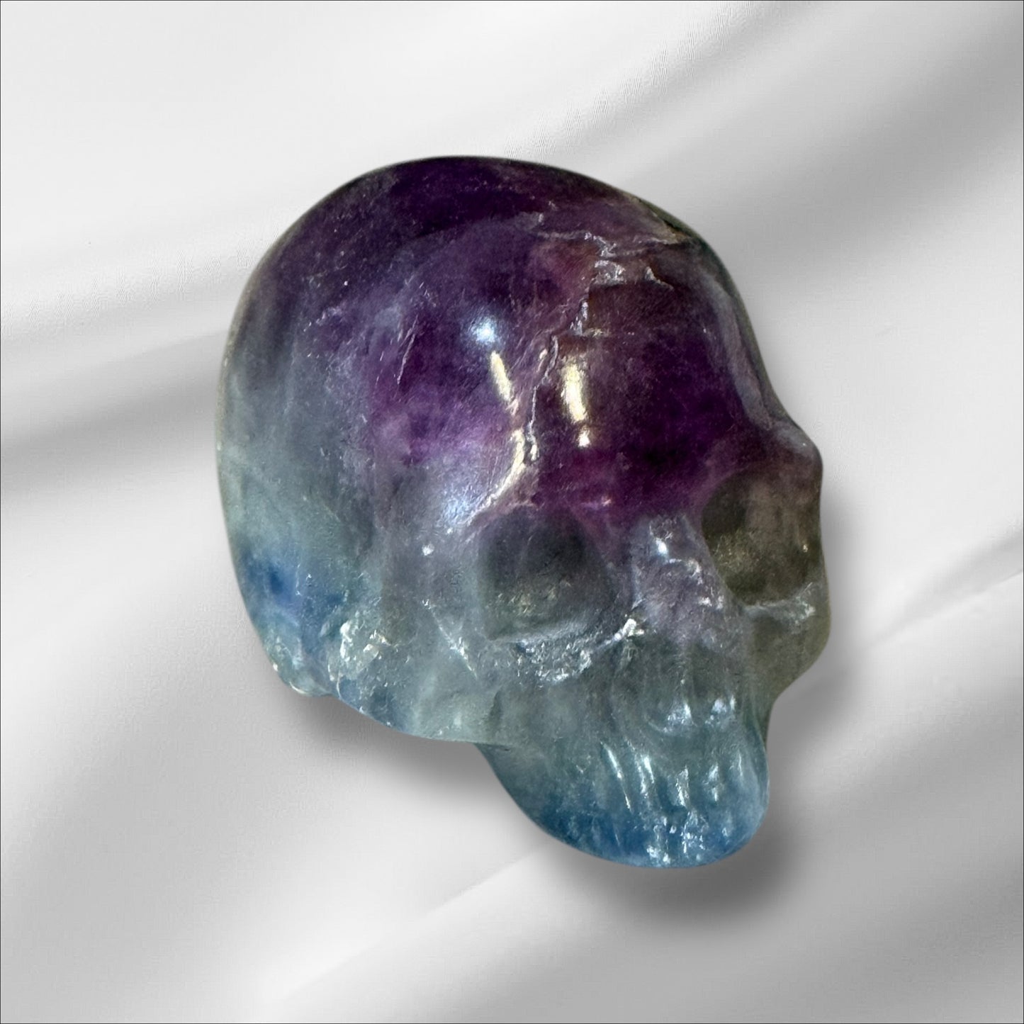 C12-73 Fluorite Skull