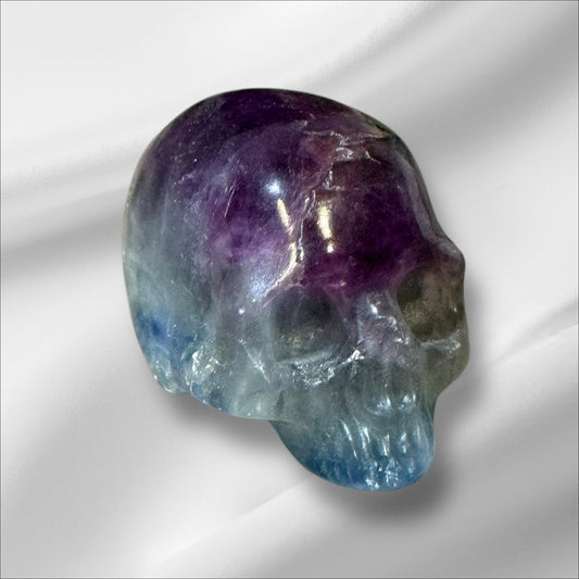C12-73 Fluorite Skull