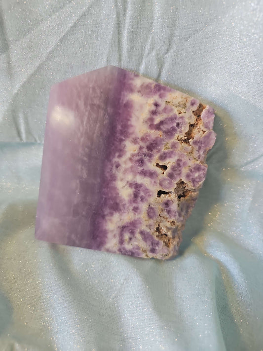 XL Fluorite 1/2 Raw Tower Slab #582 image 0