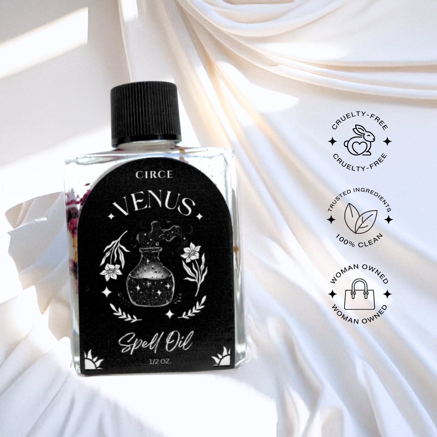 Venus | Spell Oil - Ritual Oil - Witchcraft Oil - Cosmic