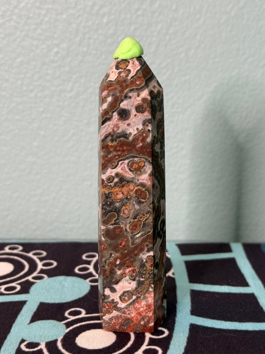 Leopard Skin Jasper Tower
