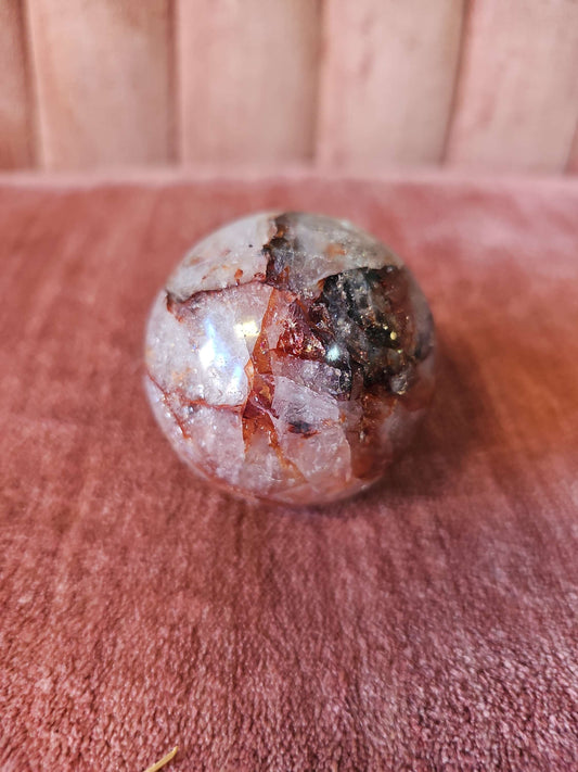 267 Fire Quartz Sphere image 0