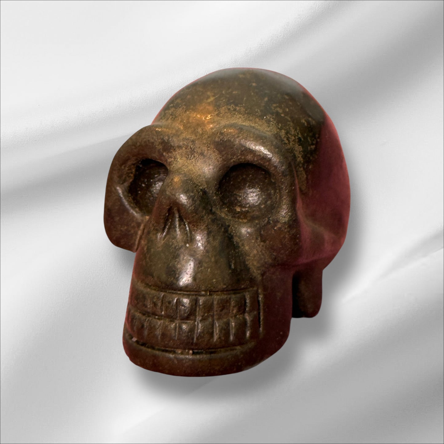 Pyrite Skull