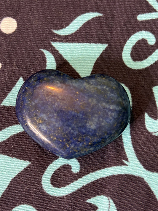 Lapis Lazuli w/ Pyrite Heart