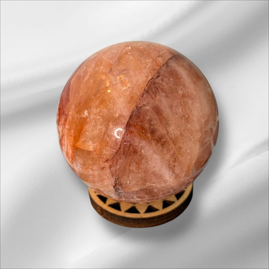 Fire Quartz Sphere